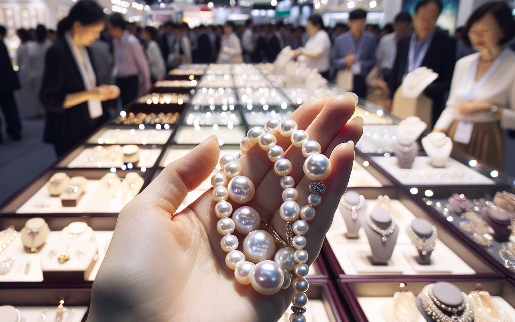 Reise zu einer internationalen Edelstein- und Schmuckmesse